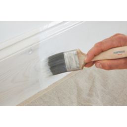 Fortress Trade 1Ltr White Gloss Water-Based Trim Paint