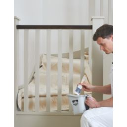 Fortress Trade 1Ltr White Gloss Water-Based Trim Paint