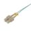 Labgear Duplex Multi Mode Green/Yellow SC- SC OM3 LSZH Fibre Optic Cable 3m