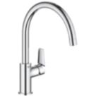 Grohe Start Edge Kitchen Mono Mixer Tap Chrome
