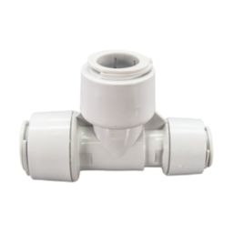 FloPlast FloFit+ Plastic Push-Fit Reducing Tee 28mm x 22mm x 28mm