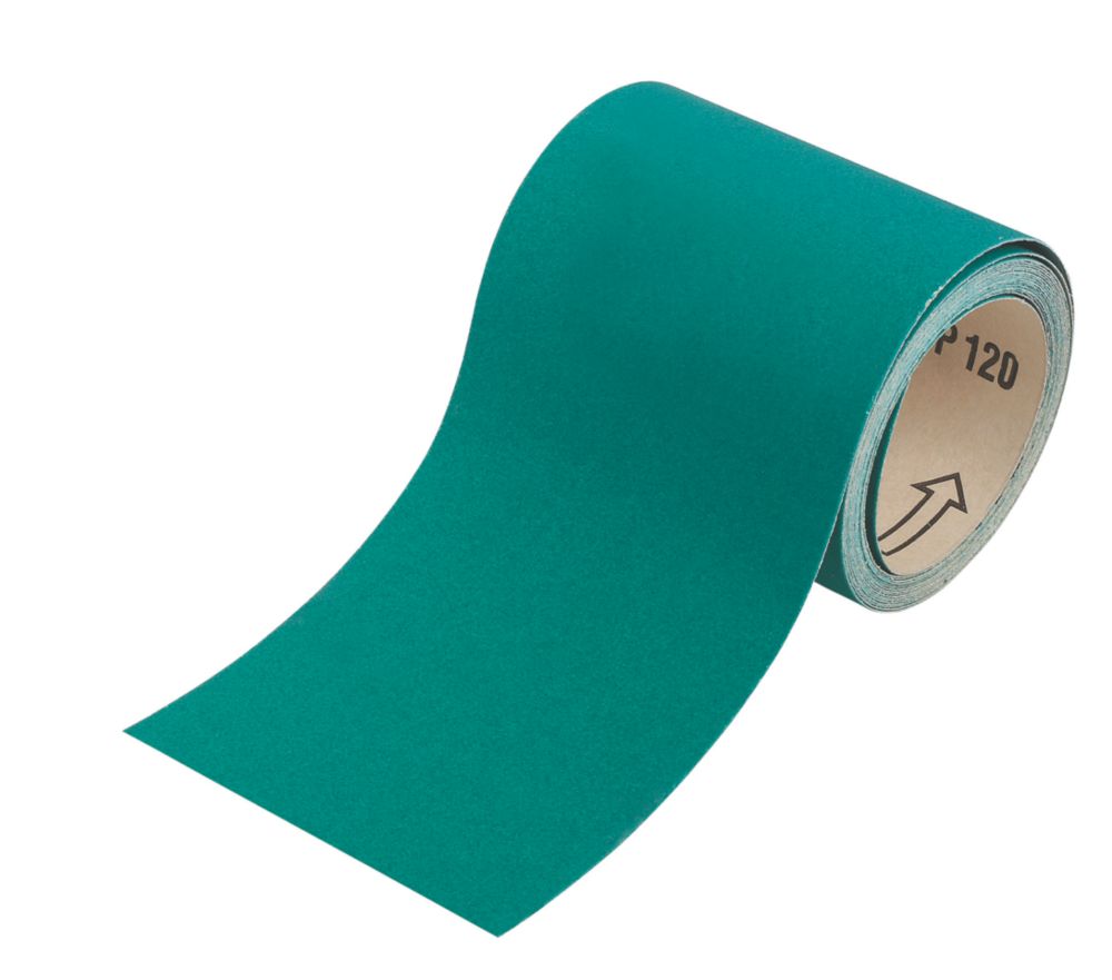 Oakey 60 Grit MultiMaterial Sanding Roll 5m x 115mm Screwfix