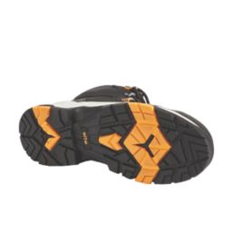 Site Stornes Size 9  Black Waterproof Steel Toe Cap Safety Boots