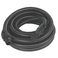Reinforced Delivery Hose with Filter (24mm) Black 7m x ¾"