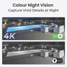 Reolink E560P PoE or Mains-Powered White Wired 4K Indoor & Outdoor Cylinder Pan & Tilt Camera