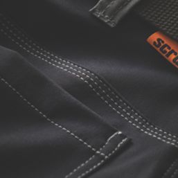 Scruffs Trade Flex Work Shorts Graphite 36" W
