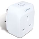 Salus SP600 13A Smart Plug with Built-In Zigbee Repeater White