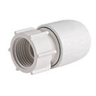 Hep2O Hand-Titan Plastic Push-Fit Straight Tap Connector 15mm x 1/2"