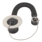 McAlpine Sink Waste & Chrome Overflow 9 1/2"