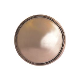 Fab & Fix Decorative Round Door Knob Polished Gold 75mm