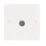 Hager Sollysta WMTVF 1-Gang Coaxial TV Socket White