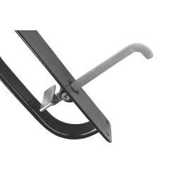 GateMate Suffolk Latch Black 50mm