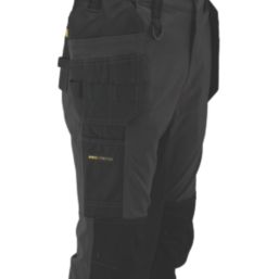 DEWALT Pritchard Stretch Work Joggers Grey / Black 42" W 33" L
