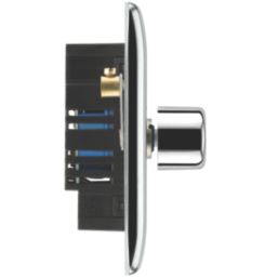 British General Nexus Metal 1-Gang 2-Way LED Dimmer Switch  Polished Chrome