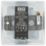 British General Nexus Metal 1-Gang 2-Way LED Dimmer Switch  Polished Chrome