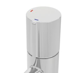 Swirl Gallen Chrome 192.6mm Standard Round Head Mono Basin Mixer Tap  With Waste