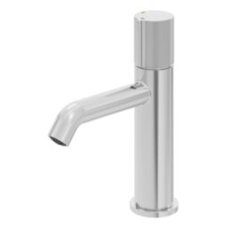 Swirl Gallen Chrome 192.6mm Standard Round Head Mono Basin Mixer Tap  With Waste