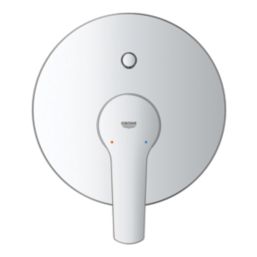 Grohe Start Concealed Dual Outlet Manual Chrome Single Lever Mixer Bath/Shower Valve With Diverter