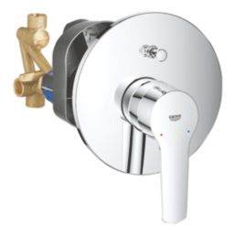 Grohe Start Concealed Dual Outlet Manual Chrome Single Lever Mixer Bath/Shower Valve With Diverter