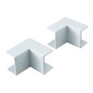 Tower  Internal Trunking Corner 25mm x 16mm 2 Pack