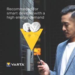 Varta CR2450 3V Coin Cell Lithium Batteries 4 Pack