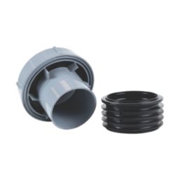 FloPlast  Push-Fit Air Admittance Valve Grey 110/82mm