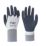 Towa ActivGrip XA-326 Latex Fully-Coated Gloves Blue/Grey Large