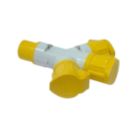 Masterplug 16A 3-Way Splitter 110V