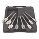 Milwaukee Boring Hex Shank  Flat Wood Drill Bit Set 8 Pcs