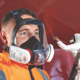 JSP Force 10 Typhoon Medium Full Face Mask No Filter-Mask Only