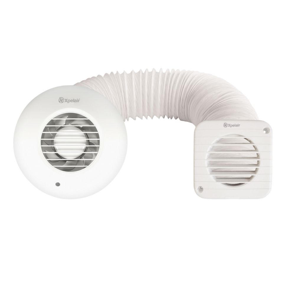 Xpelair SSSFC100 Simply Silent 4" Axial Bathroom Shower Extractor Fan