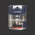 Fortress 750ml Black Gloss  Metal Paint