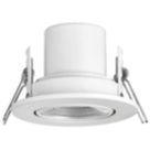 LAP Cosmoseco Tilt  Fire Rated LED Downlight White 5.8W 450lm