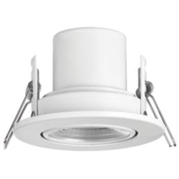 LAP Cosmoseco Tilt  Fire Rated LED Downlight White 5.8W 450lm