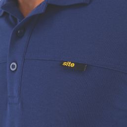 Site Barnat Polo Shirt Navy Large 58" Chest