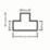 Flomasta  Copper End Feed Equal Tee 28mm