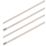 Essentials Stainless Steel Cable Ties Metallic 36cm x 0.79cm 100 Pack