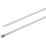 Essentials Stainless Steel Cable Ties Metallic 36cm x 0.79cm 100 Pack