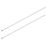 Essentials Stainless Steel Cable Ties Metallic 36cm x 0.79cm 100 Pack