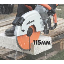 Evolution R300DCT+ 300mm  Electric Disc Cutter with Dust Suppression 110V