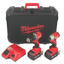 Milwaukee M18 Compact Brushless Drill and Impact Driver - Next-Gen