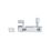 Smith & Locke Necked Door Bolt Silver 63mm