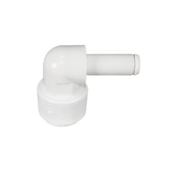 FloPlast FloFit+ Plastic Push-Fit Equal 90° Stem Elbow 10mm