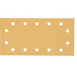Bosch Expert C470 80 Grit 14-Hole Punched Multi-Material Sanding Sheets 230mm x 115mm 10 Pack