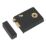 Smith & Locke  Rim Latch Black 105mm x 81mm