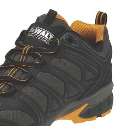 DEWALT Garrison Size 8  Charcoal Grey/Yellow   Steel Toe Cap Safety Trainers