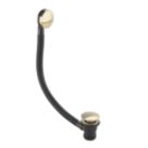 Bristan Clicker Waste Brushed Brass