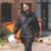 DEWALT Southampton Waterproof & Breathable Jacket Black/Grey Large Size 42-44" Chest
