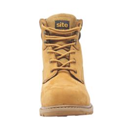 Site Savannah Size 10  Tan Waterproof Steel Toe Cap Safety Boots