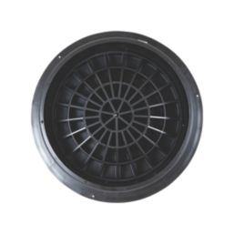 FloPlast Push-Fit Round Inspection Chamber Cover & Frame 450mm